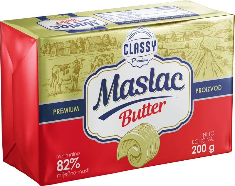 Maslac premium 82% mm Classy 200g