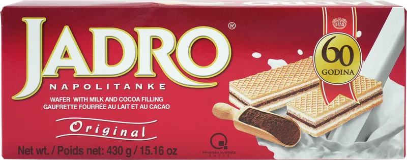 Keks Jadro Kraš napolitanke 430g